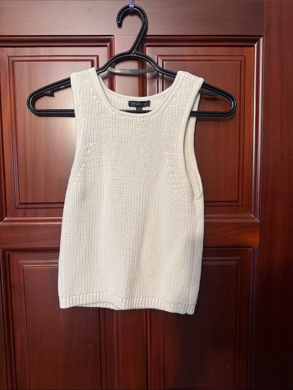 Dynamite Crochet Cropped Tank